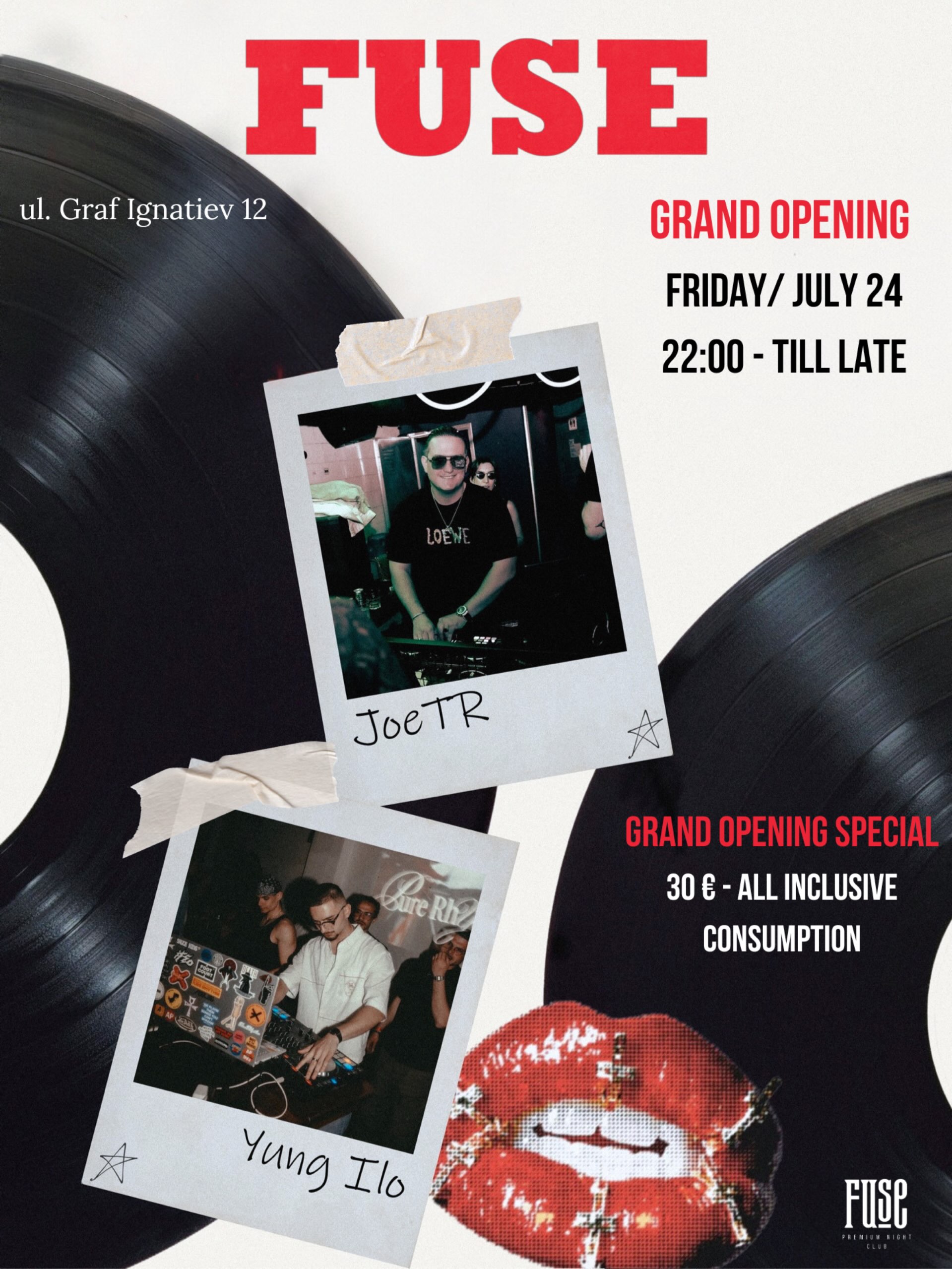 FUSE Grand Opening - JOETR и DJ YUNG ILO